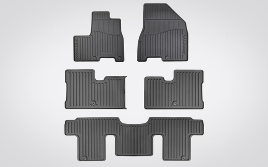 Kia All Weather Mats for Sedona 2015-2019 (LX, LX+, SX) - Full Set A9F13AH002