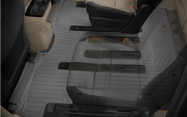 Kia WeatherTech Floor Liner - 2nd & 3rd Row - Sedona 2015-2020 (8-Seater) 9999768A902