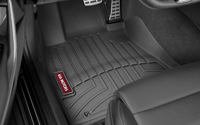 Kia WeatherTech Floor Liners - Front - Stinger 2018+ J5H17AP200