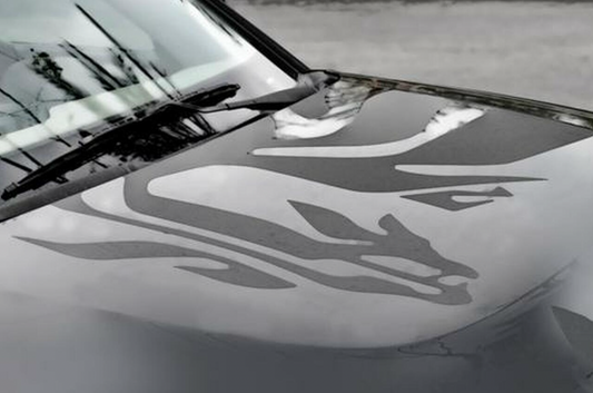 Kia Dragon Decal - Black P82002K0009H