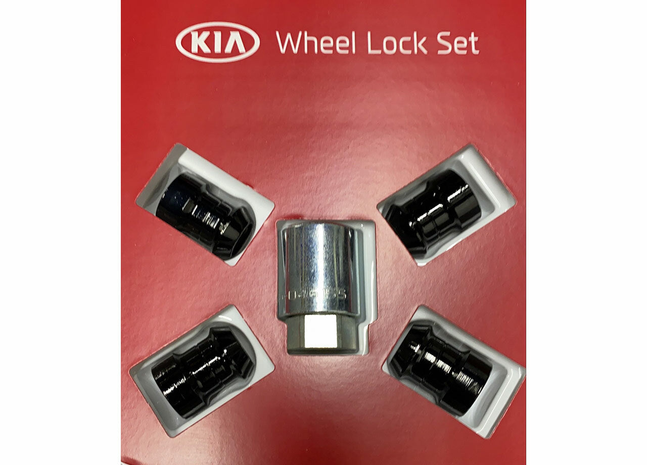 Kia Wheel Locks (Black) - Sorento & Telluride 9999782768