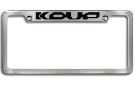 Kia Koup Branded License Plate Frame 99996171M01